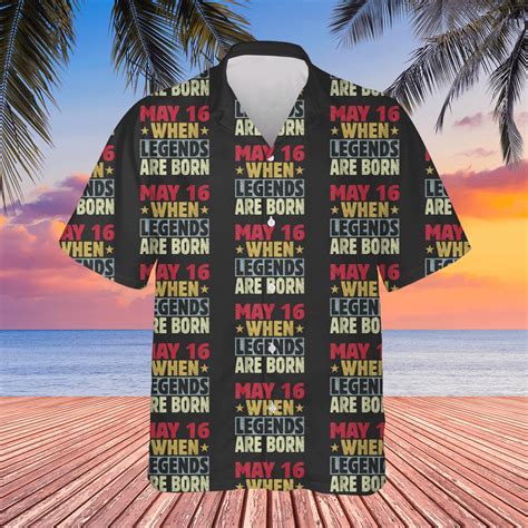 2024 16th Of May Birthday - May 16 Birthday Gifts Hawaiians sold by ...