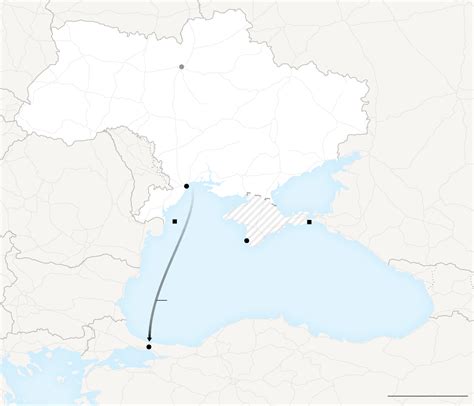 Daily Briefing: War in Ukraine: Russian Warplane Hits American Drone Over Black Sea, U.S. Says ... - map of black sea and ukraine