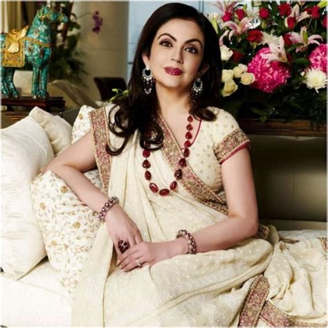 Nita Ambani's evergreen chikankari wardrobe: 7 suits and sarees to take ...