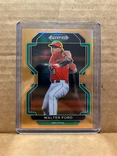 Walter Ford 2022 Panini Prizm Draft Picks Orange Prizm /50 PDP74 | eBay