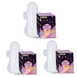 Buy Lemme Be Sanitary Night Pads 100% Organic Cotton, Soft, Comfortable ...