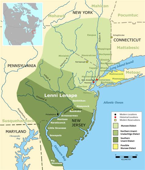 Delaware Native American Tribes: History & Locations