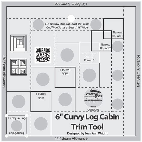 Creative Grid Video Curvy Log Cabin 的图像结果