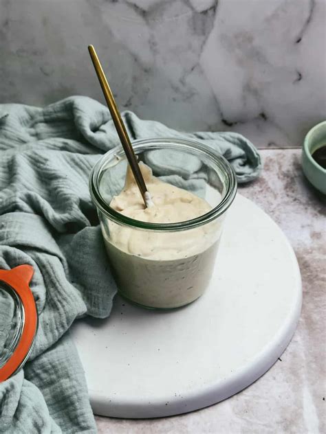 Homemade Peppercorn Ranch Salad Dressing - Food Faith Fitness