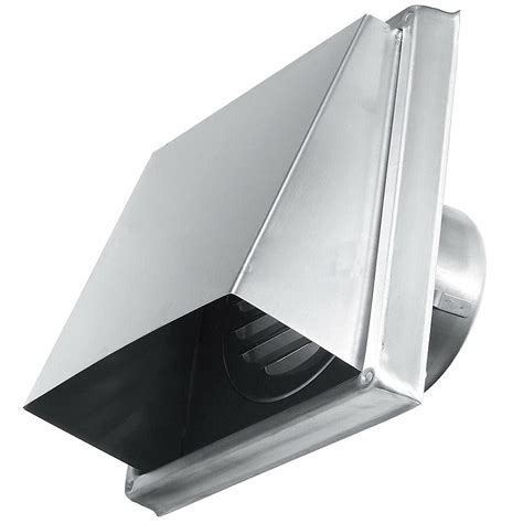 6 Inch Wall Vent Outlet 304 Stainless Steel Wall Air Vent Square ...