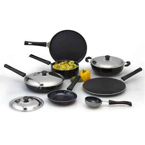 Buy Anjali Splendor 7 Pcs Nonstick Gift Set (Dosa tawa 270mm, Fry pan ...