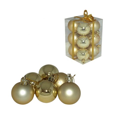 Novogodišnji ukras za jelku kugle PVC 51-302000 | Volim svoj dom