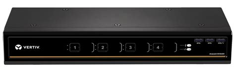 Emerson Network Power Avocent 4-Port Dual-Head DisplayPort Standard ...