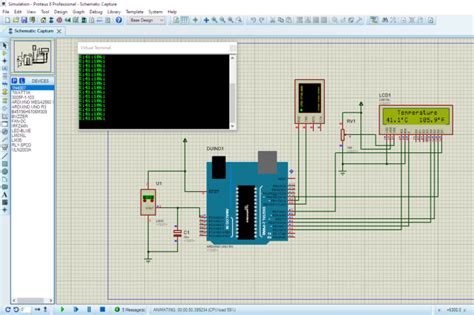 Arduino Simulation in Proteus 的图像结果