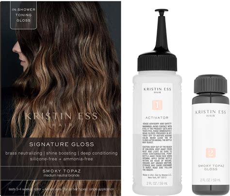 Amazon.com : Kristin Ess Hair Gloss - Brass Neutralizing | Shine ...