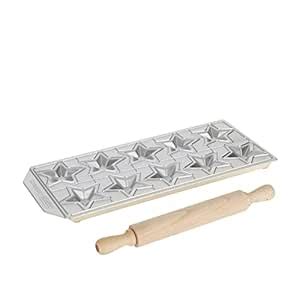 Buy Imperia Raviolamp Stelline 10 Little Stars Ravioli Silver Mould ...