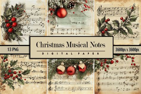 Image result for Christmas Musical Notes