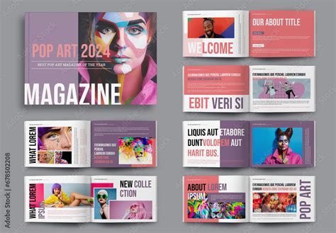 Image result for InDesign Magazine Pop Color Theme