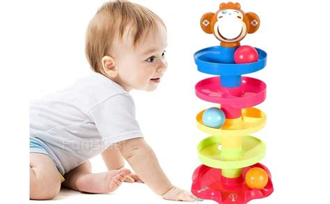 Buy FunBlast Roll Swirling Tower for Baby & Toddler Educational Toys ...