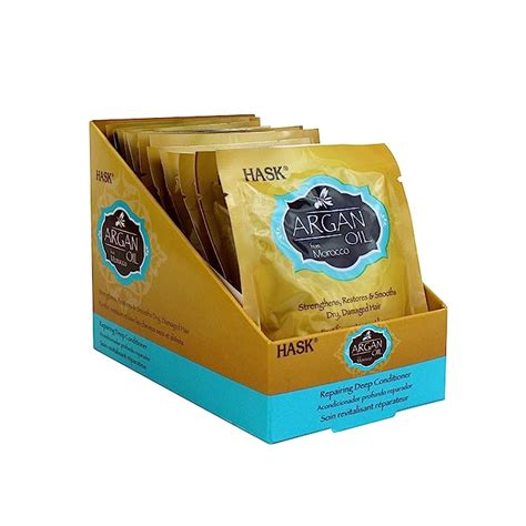 Buy Hask Argan Oil Repairing Deep Conditioner Treatments For All Hair ...
