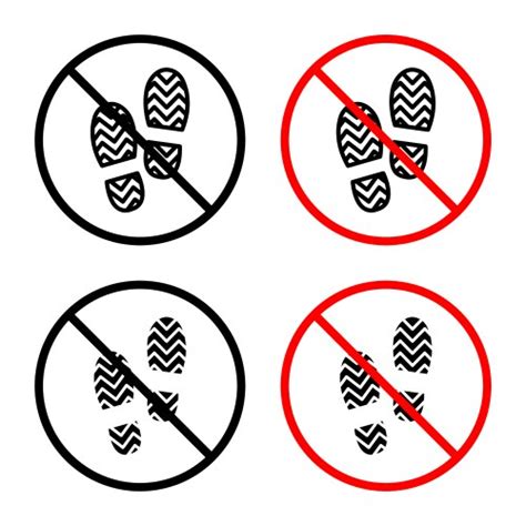 No Shoes Allowed Vector Images (over 590)