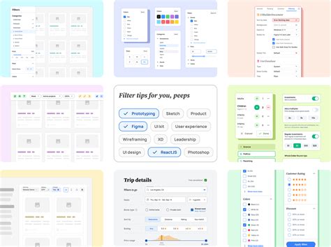 Image result for Custom Filter UI Component Design
