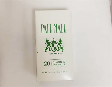 PALL MALL MENTHOL WHITE 100 - Martin & Snyder Product Sales