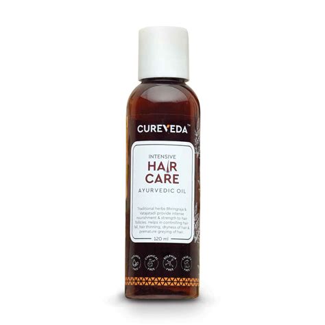 Buy Cureveda Hair Care Oil Online | Organic Bhringraj Oil