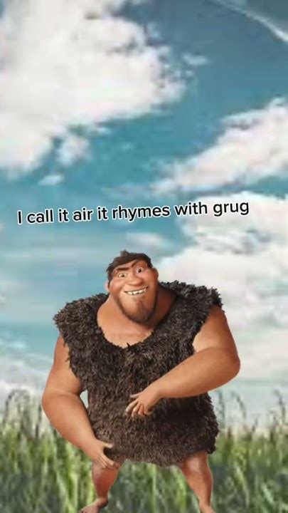 Air rhymes with grug - YouTube