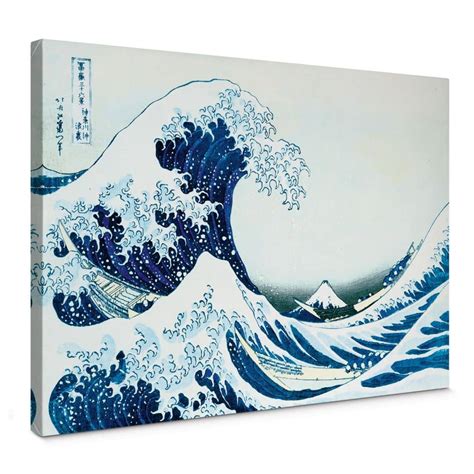 Hokusai- The Great Wave of Kanagawa Canvas print | wall-art.com