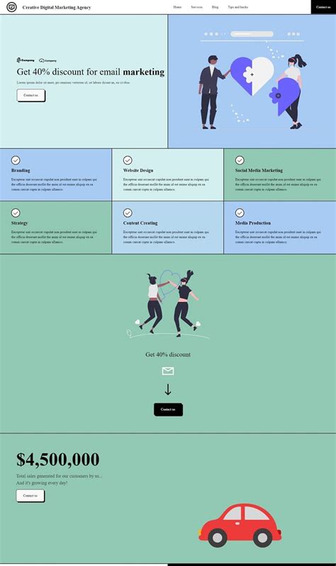 Image result for Bootstrap Template for Advert