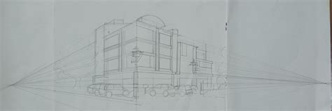 PERSPECTIVE DRAWING : TWO POINT PERSPECTIVE on Behance