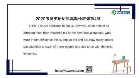 2020考研英语历年真题长难句第4题