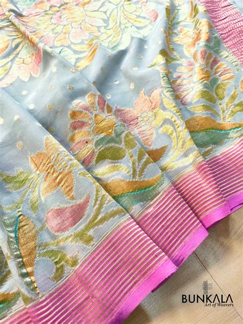 Buy Authentic Banarasi Georgette Sarees Online for Traditional Wear ...