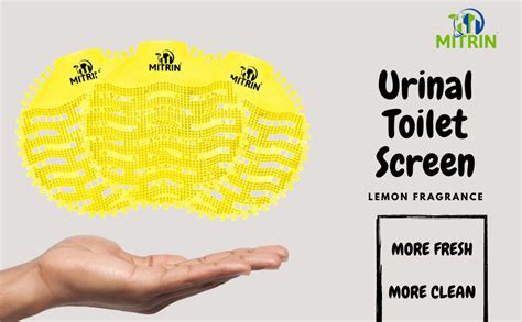 Buy Mitrin Urinal Toilet Screen, (Pack of 20), Urinal with Fragrance ...
