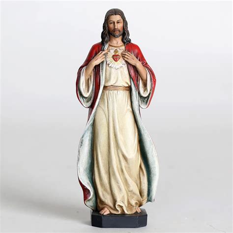 BC Catholic Sacred Heart of Jesus Statue, Jesus Christ Figure ...