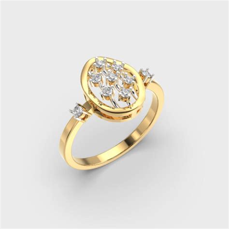 Buy Mesh Sparkle Diamond Ring At Jewelbox