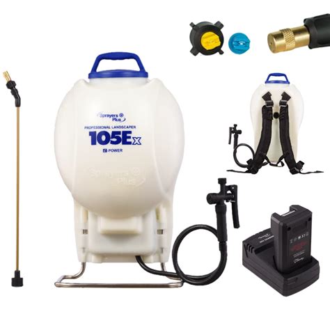 Sprayers Plus 105Ex Effortless Backpack Sprayer - 20V Lithium Long ...