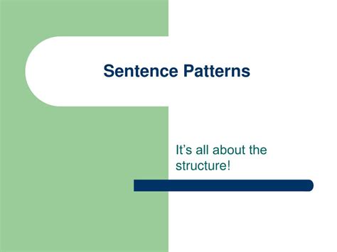 Image result for Sentence Pattern Rules