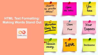 Image result for HTML Text Formatting