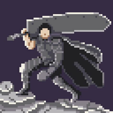 guts fanart : r/PixelArt