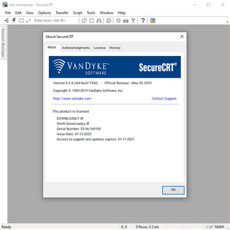 SecureCRT Download: Provides terminal emulation for computing ...