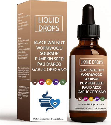 Amazon.com: Nutralis Black Walnut Wormwood Gut Cleanse Esoov,Vello ...