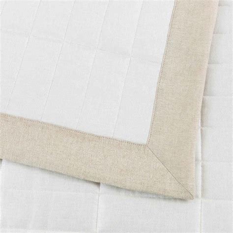 Rectangular Linen Light Quilt by Frette - Accessories | STIRpad
