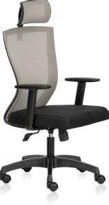 Transteel Spark High Back Grey Mesh Office Adjustable Arm Chair Price ...