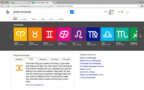 Bing Popular Searches 的图像结果