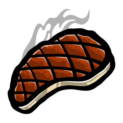 Grilled Steak Clip Art