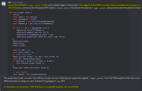 PS4 9.04 Exploit 的图像结果