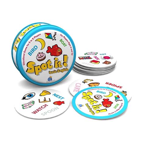Spot It Game card เกมของเล่น เกมจับคู่ภาพ เกมการ์ด บอร์ดเกม 55 CARDS ...
