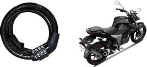 Kunjzone Number Combination Lock Black For Gixxer Combination Lock ...