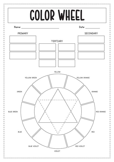 Probability About Color Wheel Worksheet 的图像结果