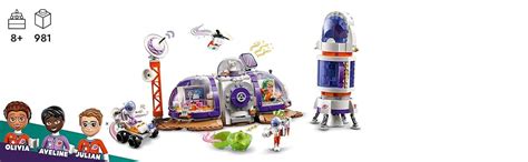 LEGO Friends Mars Space Base and Rocket Set with 4 Characters 42605 ...