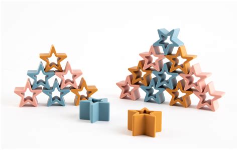 Silicone Stacking Stars from Hope Education - Pack 18 | HP00053717 ...
