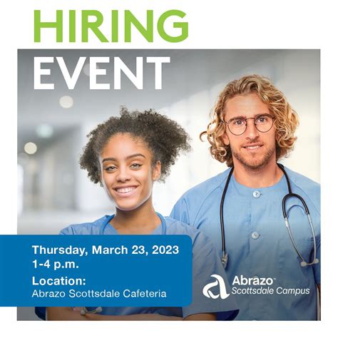 Tenet Healthcare on LinkedIn: Abrazo Scottsdale Onsite Hiring Event