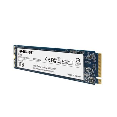 Patriot P300 1TB M.2 NVMe | Internal SSD